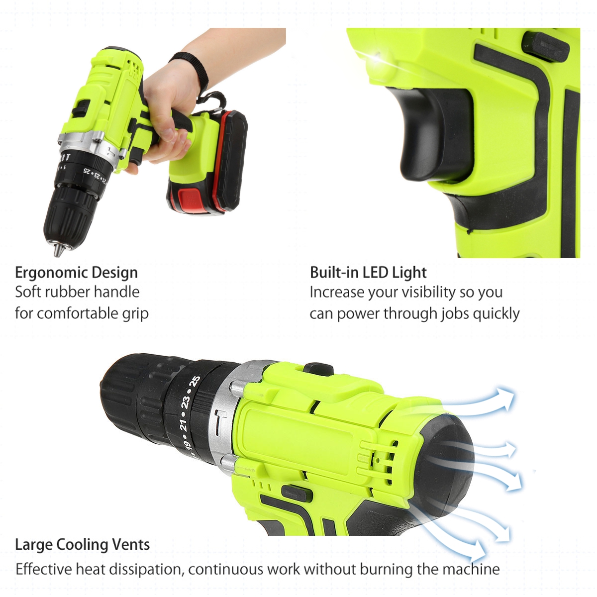 48VF-22800mAh-Cordless-Rechargable-3-In-1-Power-Drills-Impact-Electric-Drill-Driver-With-2Pcs-Batter-1877445-7