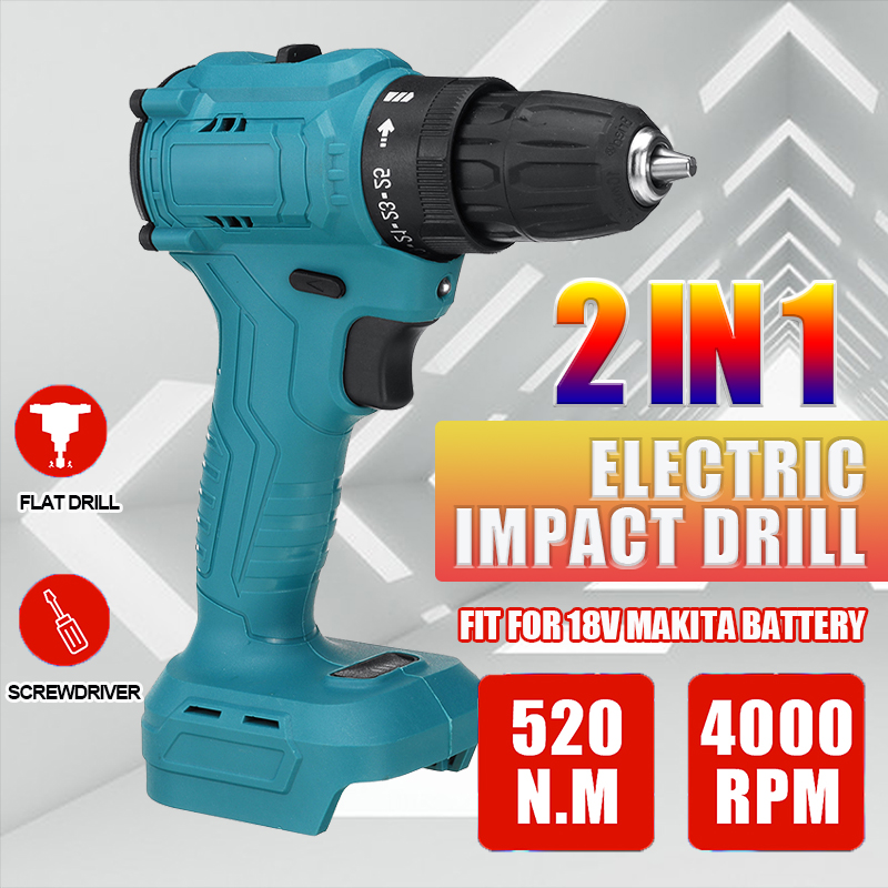 520Nm-Brushless-Cordless-38-Impact-Drill-Driver-Replacement-for-Makita-18V-Battery-1797693-1