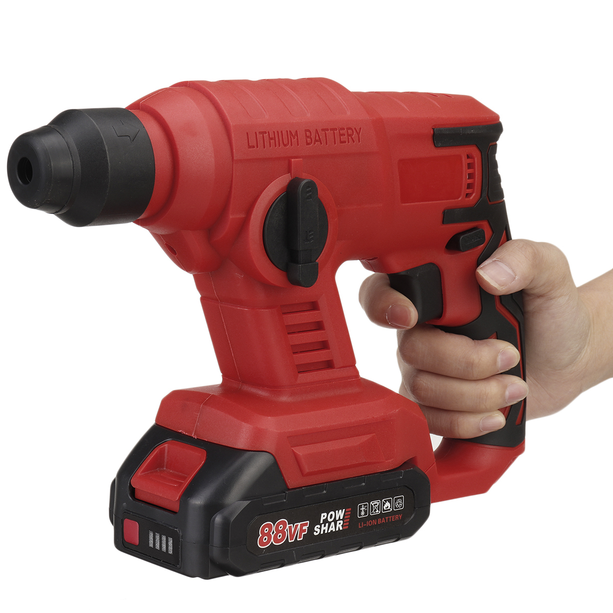 88VF-2000W-Rechargeable-Electric-Hammer-Lithium-Impact-Electric-Hammer-Impact-Drill-With-6mm-Drill-B-1896291-6