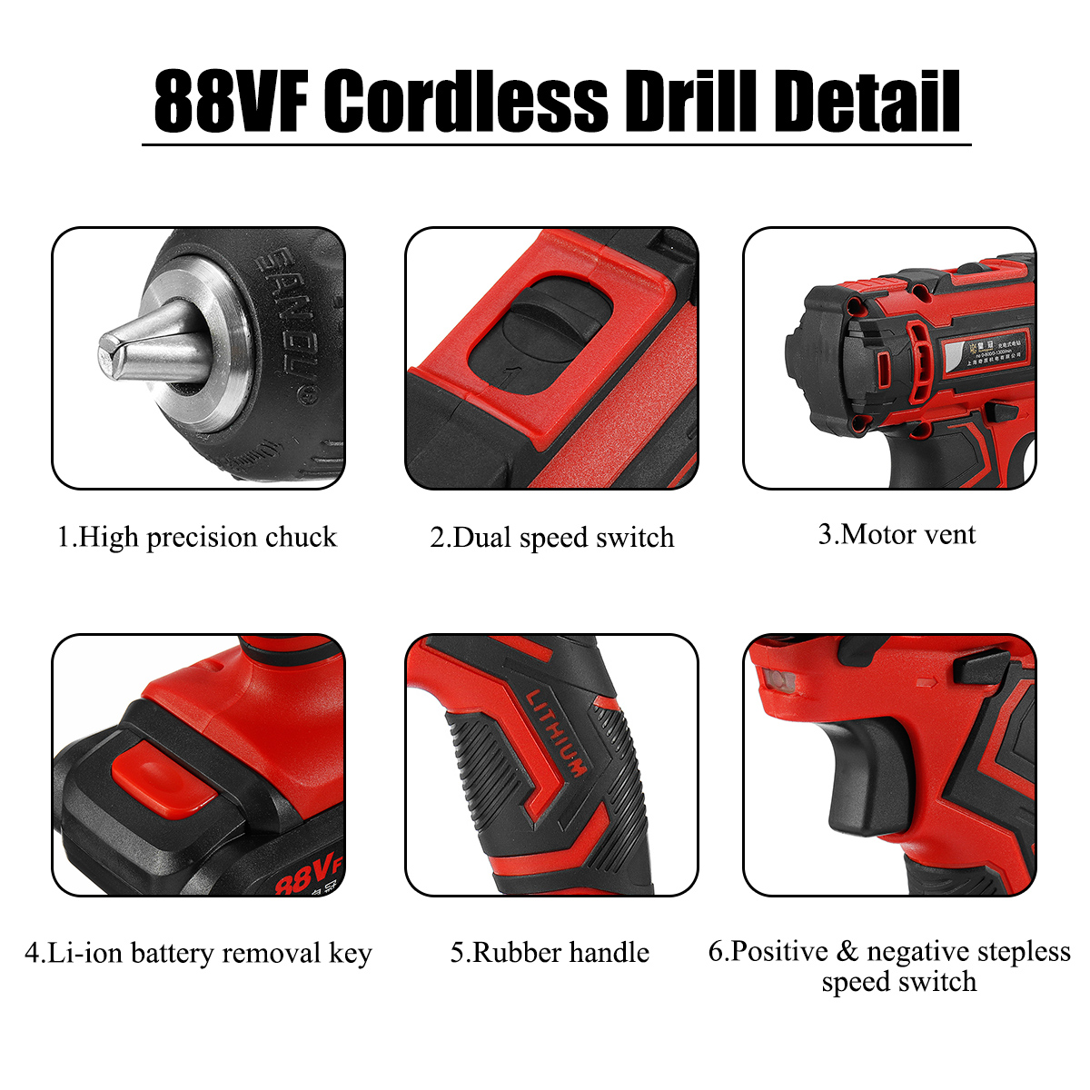 88VF-Cordless-Electric-Drill-Driver-251-Gears-Rechargeable-Screwdriver-W-12pcs-Battery--LED-Working--1847800-5