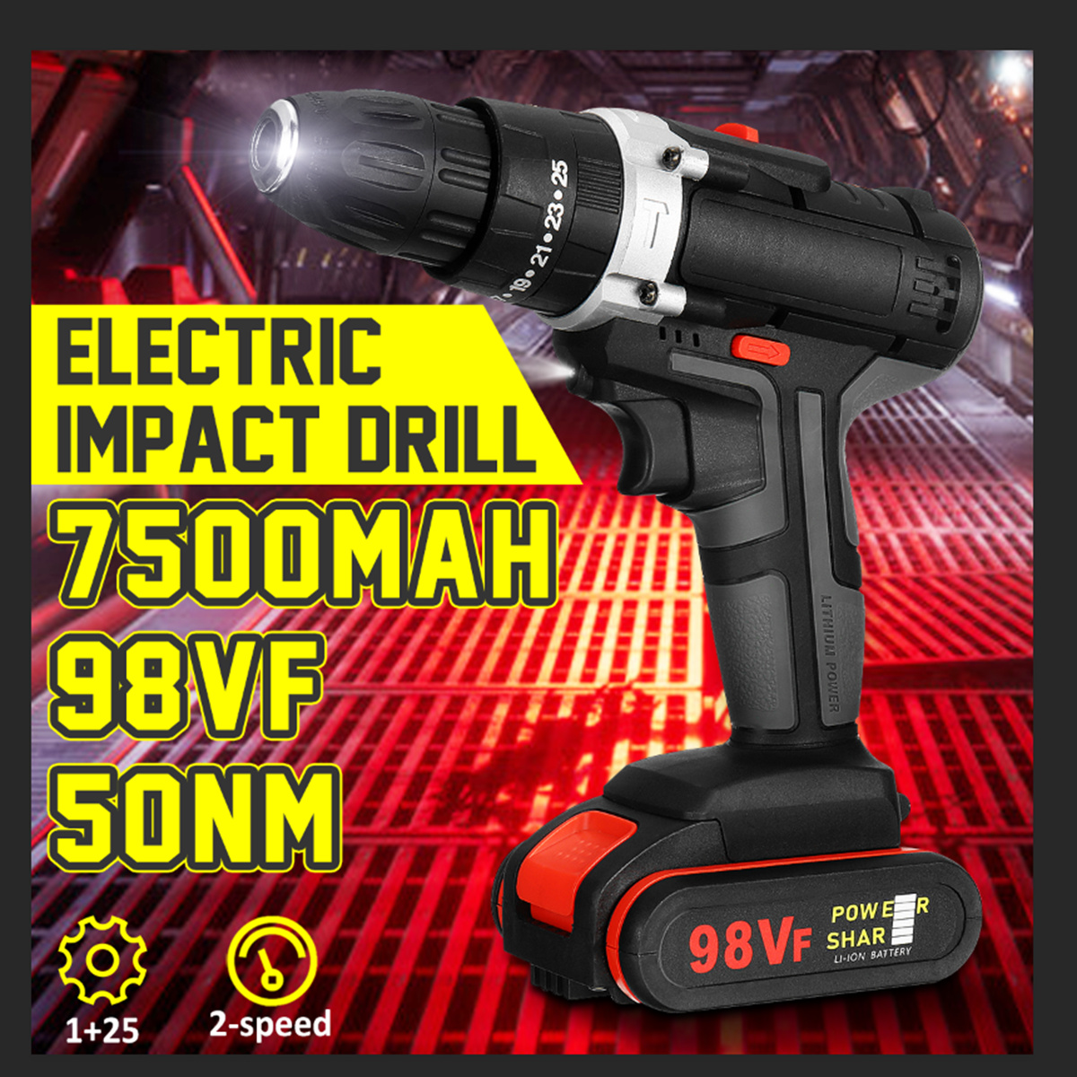 98VF-Rechargeable-Electric-Cordless-Impact-Drill-Screwdriver-251-Torque-LED-1569430-1