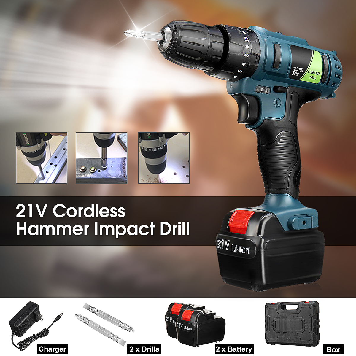 Adjustable-21V-Rechargeable-Cordless-Power-Impact-Drill-Electric-Screwdriver-with-2-Li-ion-Battery-1354629-2
