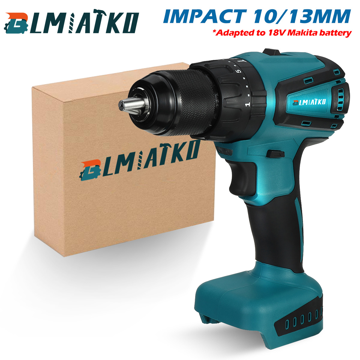 BLMIATKO-18V-2-Speed-Brushless-Impact-Drill-1013mm-Chuck-Rechargeable-Electric-Screwdriver-for-Makit-1759793-1