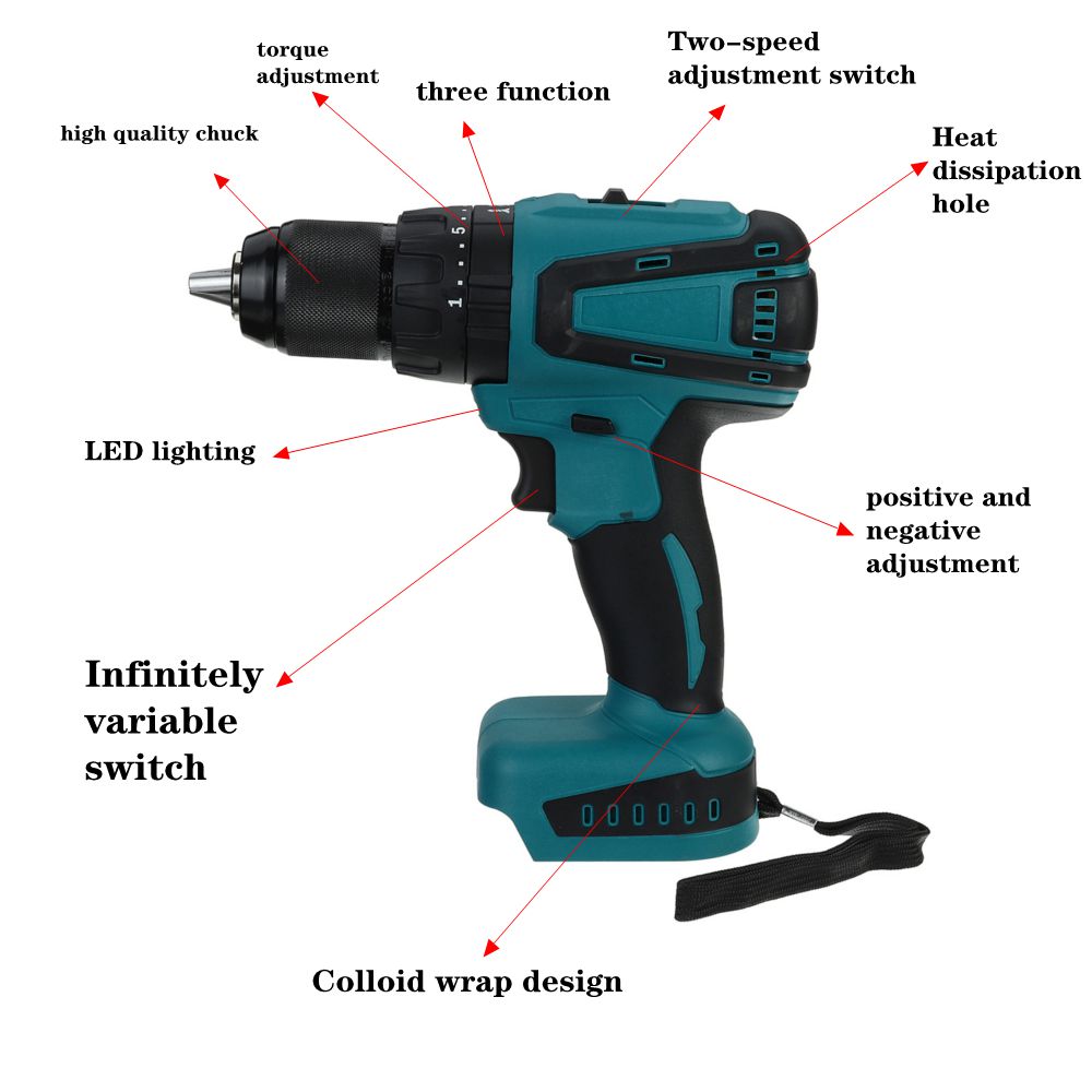 BLMIATKO-18V-2-Speed-Brushless-Impact-Drill-1013mm-Chuck-Rechargeable-Electric-Screwdriver-for-Makit-1759793-9