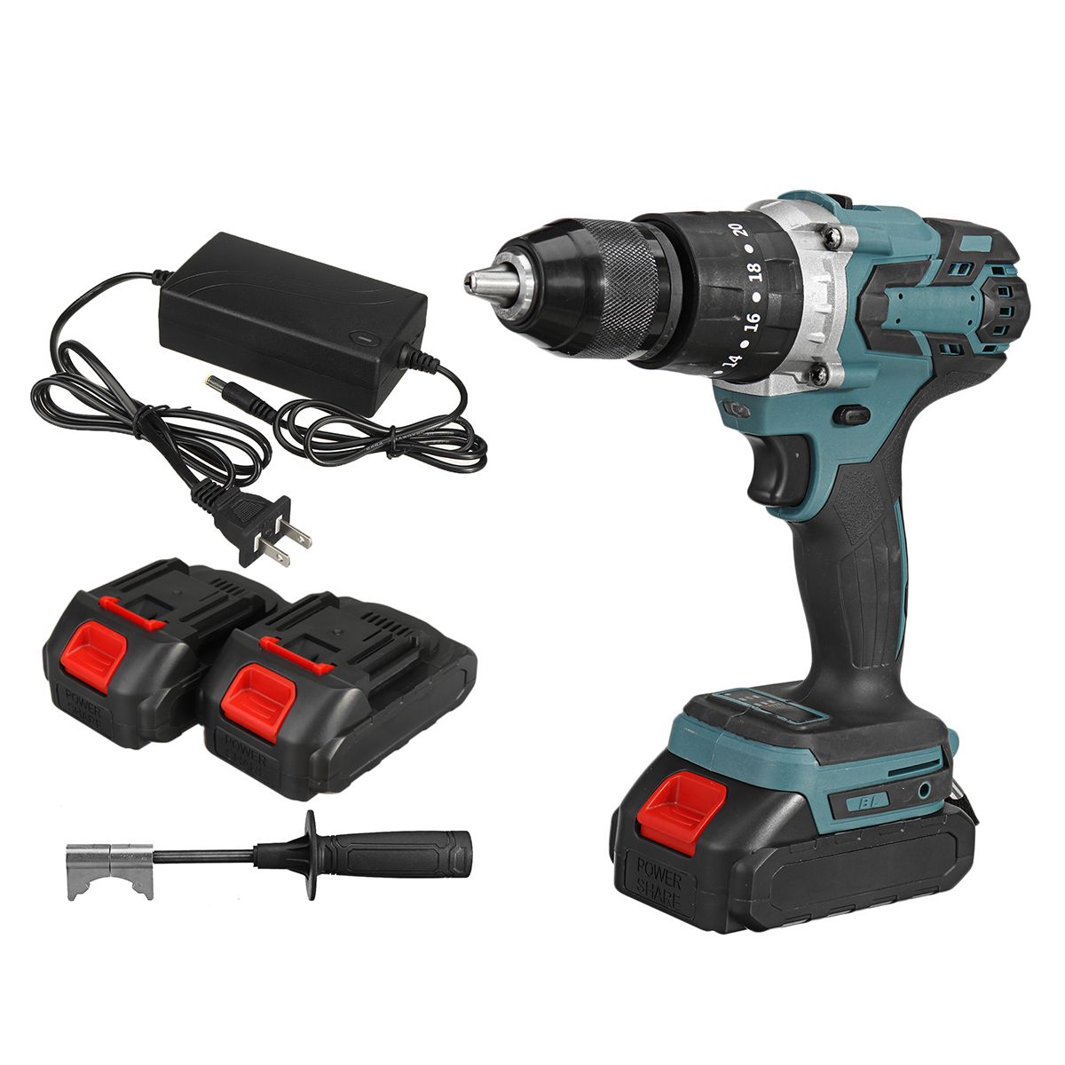 Cordless-Electric-Impact-Drill-3-in-1-Rechargeable-Drill-Screwdriver-13mm-Chuck-W-1-or-2-Li-ion-Batt-1803323-1