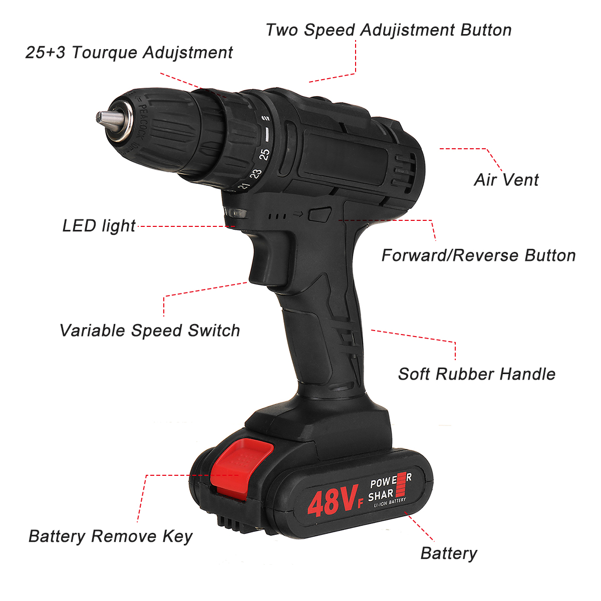 Cordless-Impact-Wrench-Drill-Socket-25-Speeds-LED-Electric-Screwdrive-w-12-Batteries-1712153-6