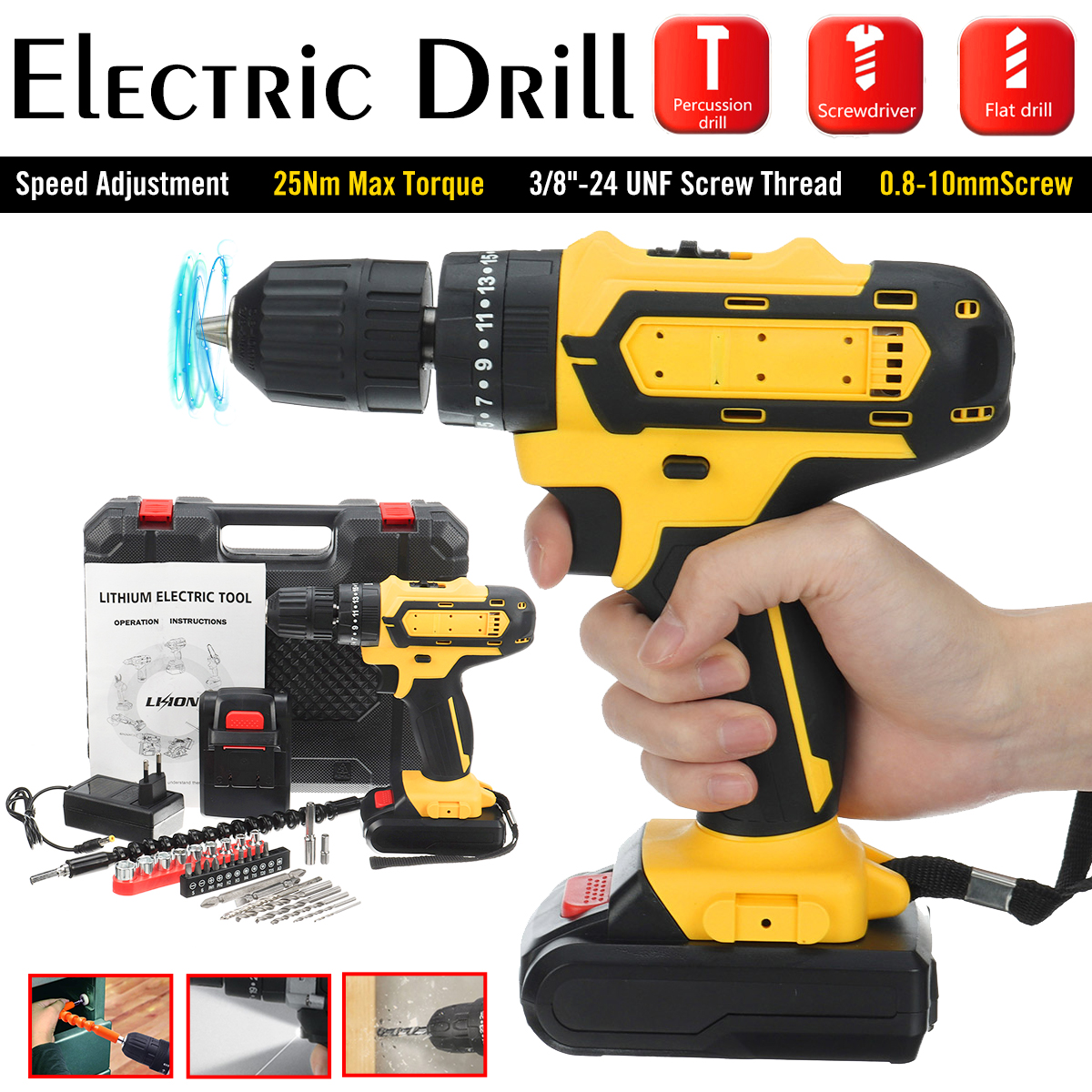 Cordless-Rechargeable-Electric-Drill-Screwdriver-LED-Portable-Metal-Wood-Drilling-Tool-W-12pcs-Batte-1848720-2