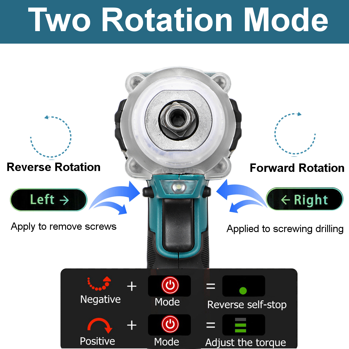 DTW300-2-in1-18V-800Nm-Li-Ion-Brushless-Cordless-12quot-Electric-Wrench-14quotScrewdriver-Drill-Repl-1854869-11