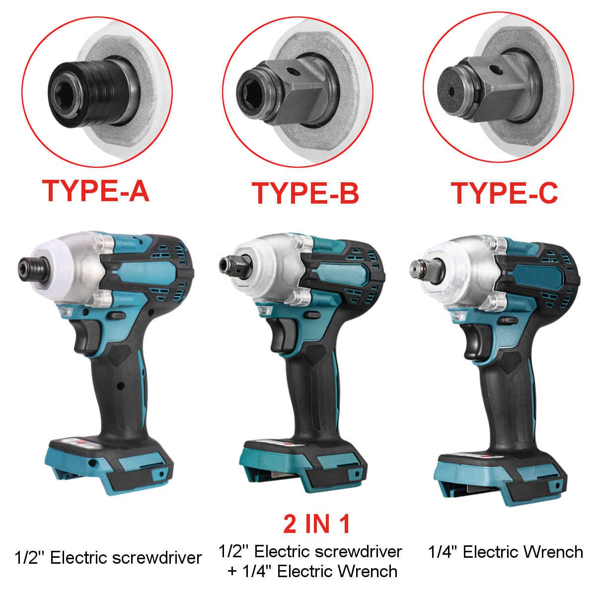 DTW300-2-in1-18V-800Nm-Li-Ion-Brushless-Cordless-12quot-Electric-Wrench-14quotScrewdriver-Drill-Repl-1854869-7