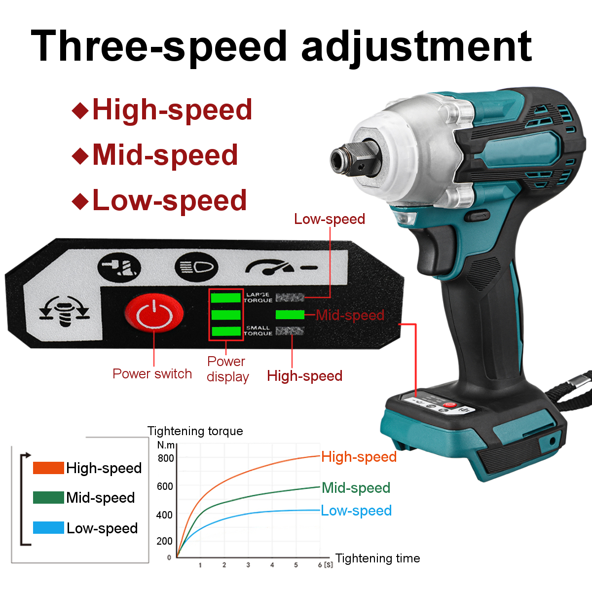 DTW300-2-in1-18V-800Nm-Li-Ion-Brushless-Cordless-12quot-Electric-Wrench-14quotScrewdriver-Drill-Repl-1854869-8