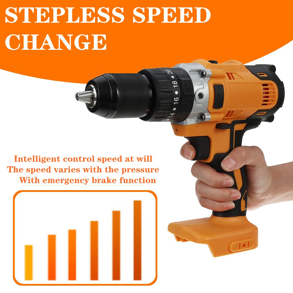 Dual-Speed-Brushed-Impact-Drill-13mm-Chuck-Rechargeable-Electric-Screwdriver-for-Makita-18V-Battery-1759775-3
