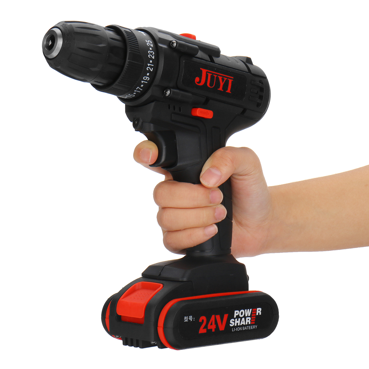 JUYI-12V24V-Lithium-Battery-Power-Drill-Cordless-Rechargeable-2-Speed-Electric-Driver-Drill-Motor-Re-1557976-7
