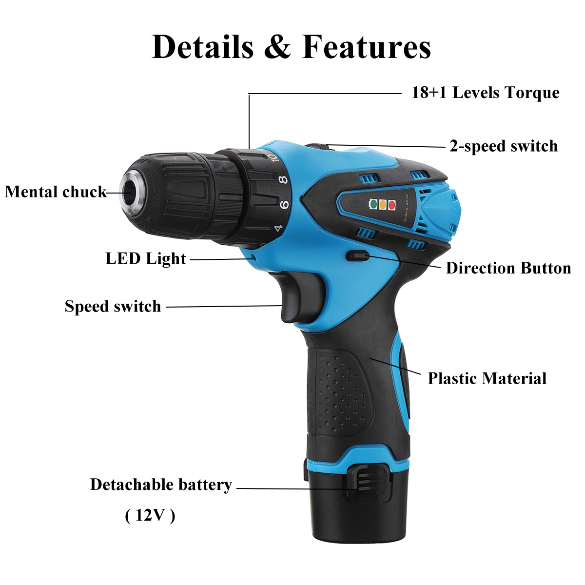 VOTO-12V-Cordless-Power-Drill-Driver-Screw-2-Speed-Lithium-ion-Electric-Screwdriver-with-Battery-1289387-5