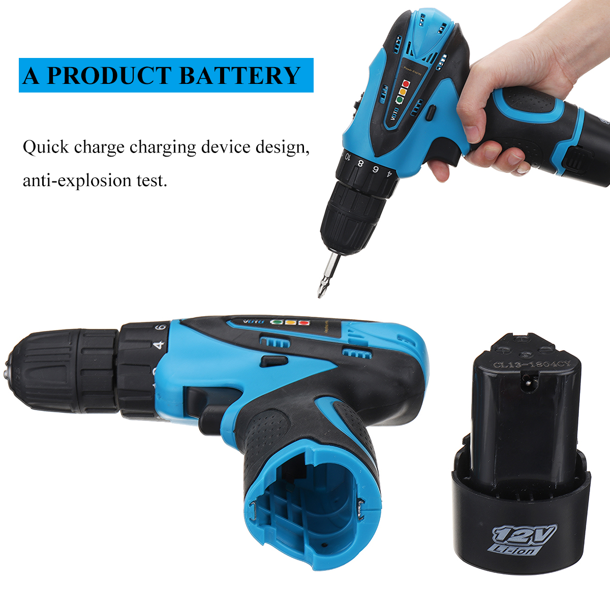 VOTO-12V-Cordless-Power-Drill-Driver-Screw-2-Speed-Lithium-ion-Electric-Screwdriver-with-Battery-1289387-7