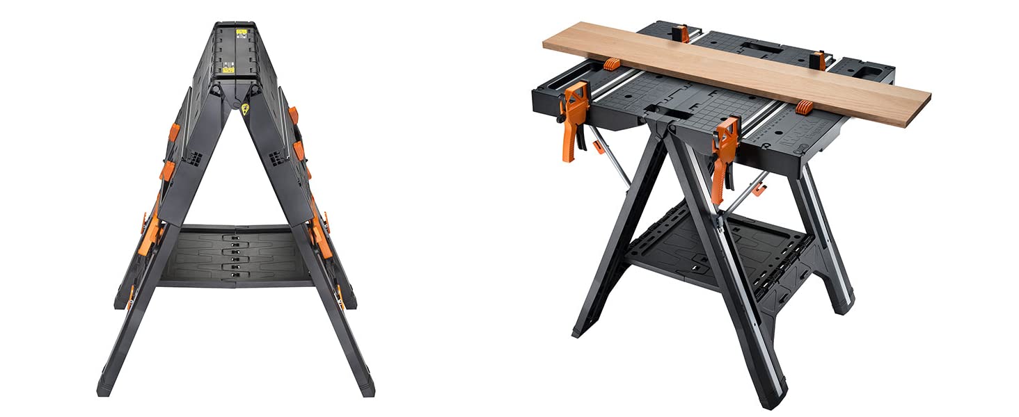 WORX-WX051-Multi-Function-Work-Table-Foldable-Sawhorse-Sawing-Table-with-Quick-Clamps-1826061-9