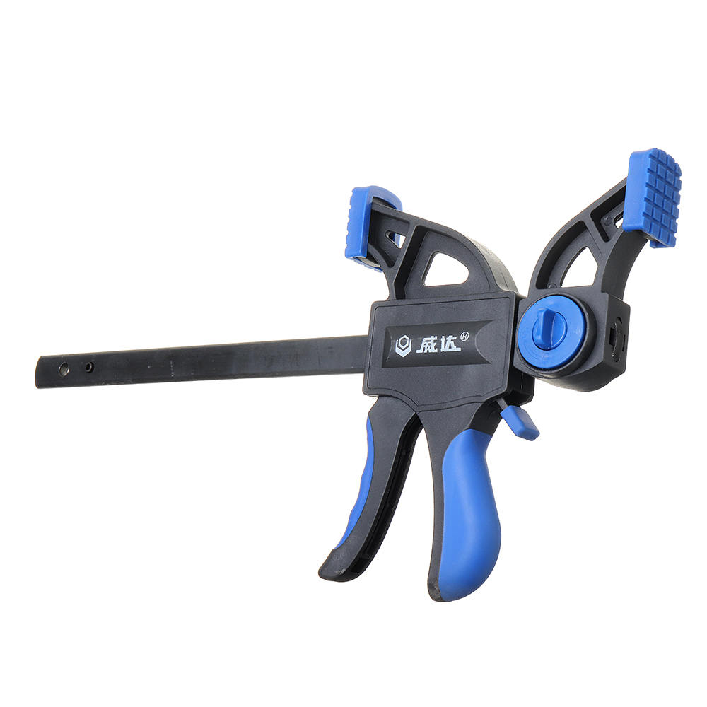 0-610mm-Plastic-Quick-Ratchet-F-Clamp-Fast-Woodworking-Clamp-Woodworking-Bar-Clamp-Tool-Holder-1807489-5