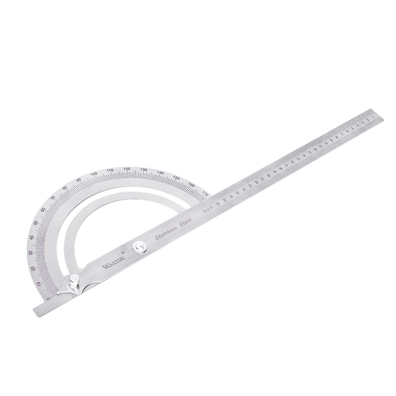 10-30cm-Woodworking-180-Degree-Adjustable-Protractor-Angle-Finder-Ruler-Stainless-Steel-Caliper-Meas-1789264-4