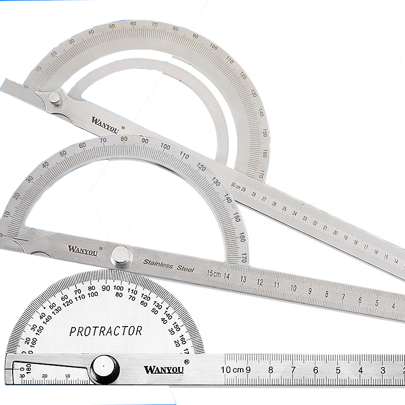 10-30cm-Woodworking-180-Degree-Adjustable-Protractor-Angle-Finder-Ruler-Stainless-Steel-Caliper-Meas-1789264-8