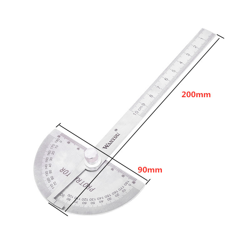 10-30cm-Woodworking-180-Degree-Adjustable-Protractor-Angle-Finder-Ruler-Stainless-Steel-Caliper-Meas-1789264-9