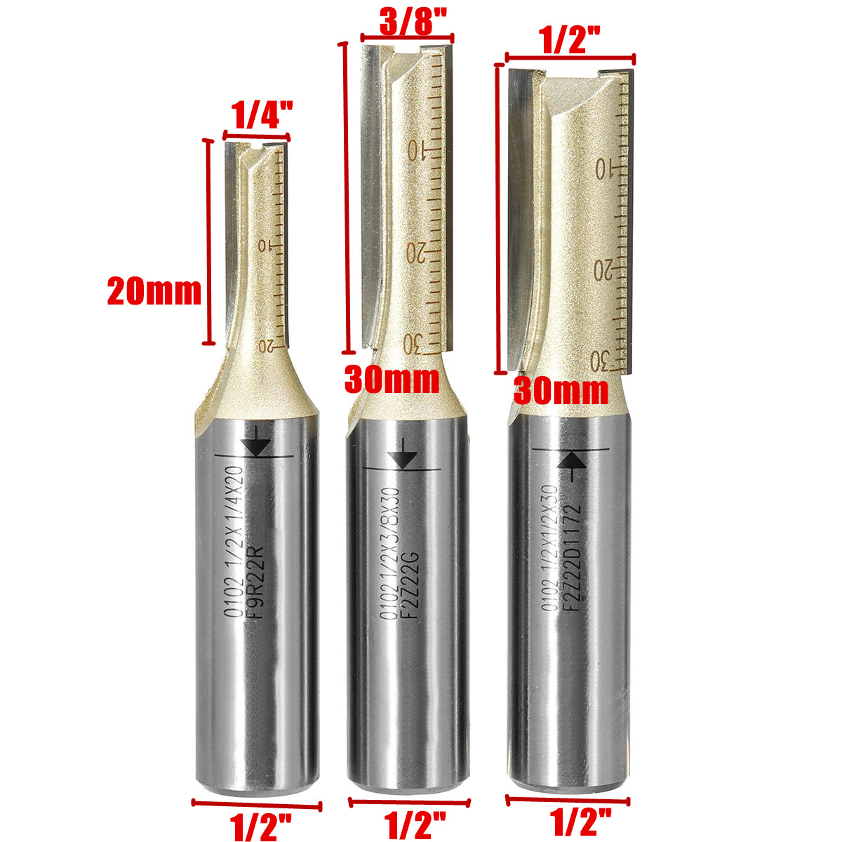 12-Inch-Straight-Shank-Double-Flute-Router-Bit-1214-1238-1212-Slot-Cutter-1385393-1