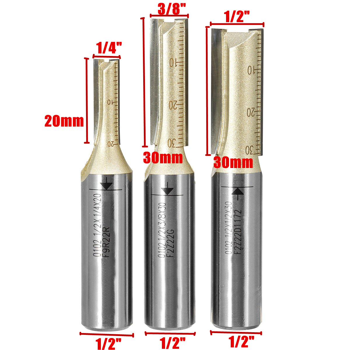 12-Inch-Straight-Shank-Double-Flute-Router-Bit-1214-1238-1212-Slot-Cutter-1385393-1