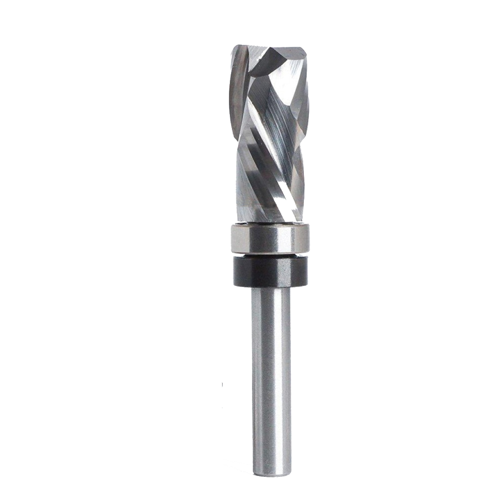 12725467MM-Carbide-Lower-Bearing-Spiral-Trimming-CNC-Router-Bit-End-Mill-14quot-635mm-Shank-for-Wood-1897501-4