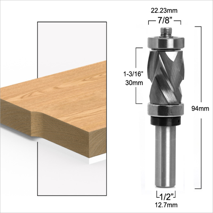 12quot-Shank-Carbide-CNC-Router-Bit-Milling-Cutter-Bearing-Trimming-Ultra-Perfomance-Compression-Flu-1927130-1