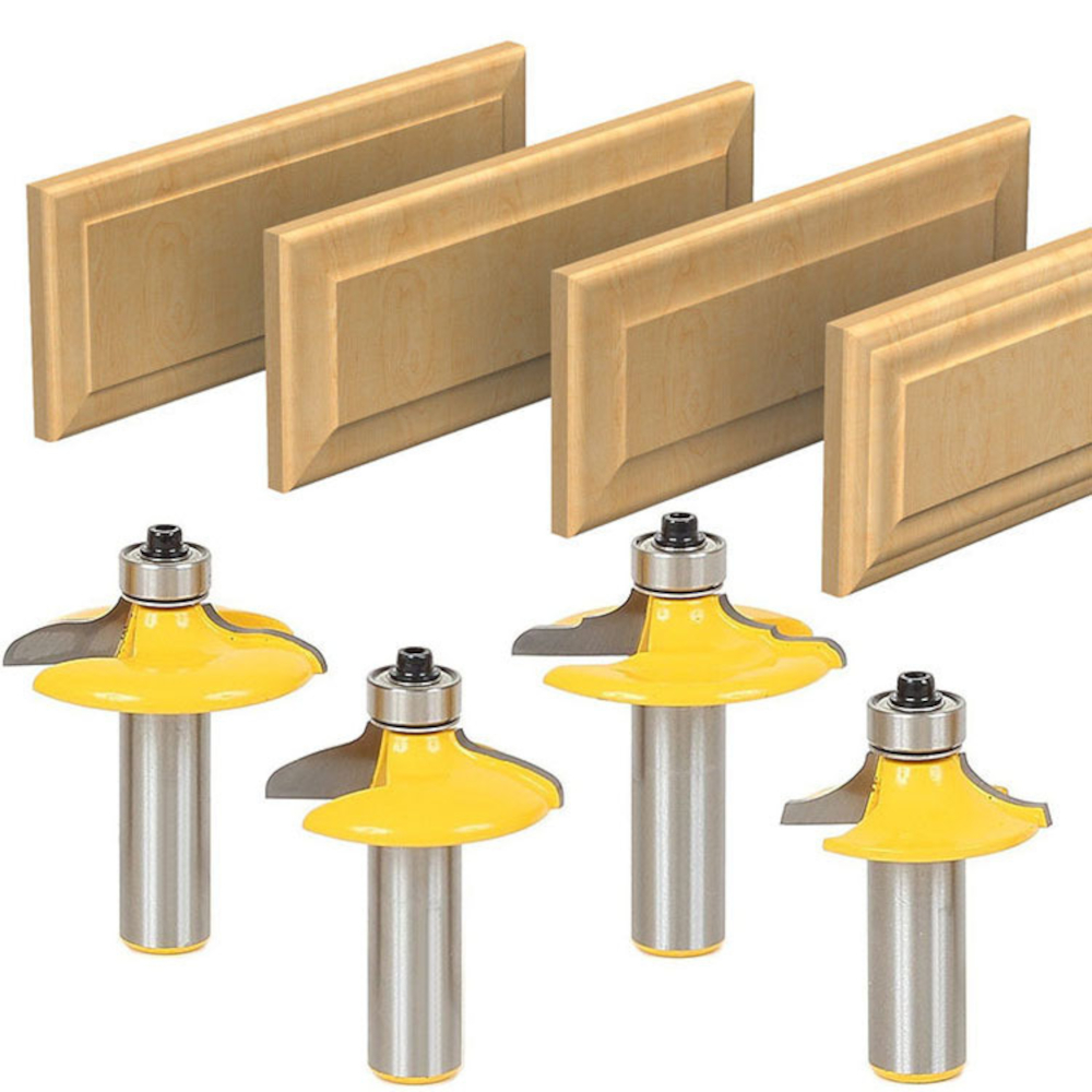 12quot-Shank-Drawer-Face-Mill-Round-Over-and-Beading-Edging-Router-Bit-Set-C3-Carbide-Tipped-Woodwor-1767705-2