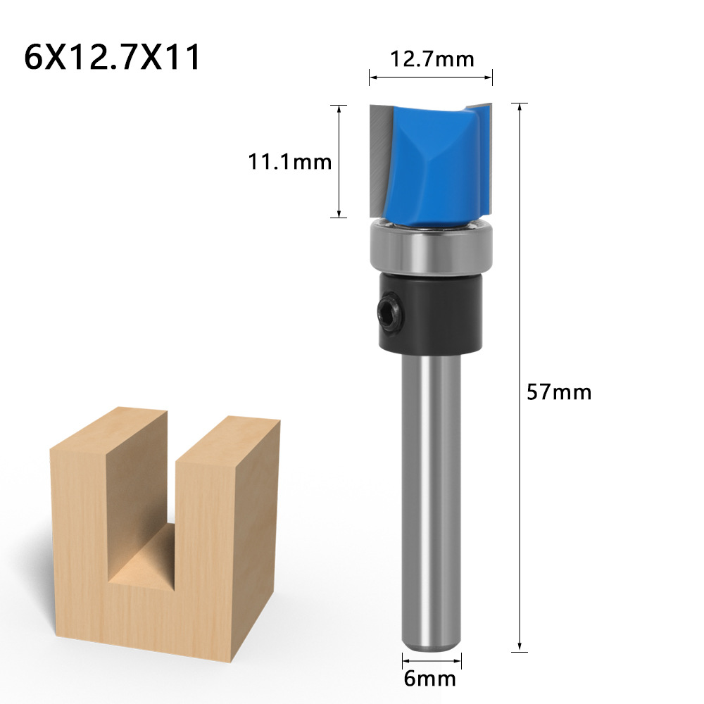 14inch6mm-Shank-Flush-Trim-Router-Bit-Pattern-Bit-Top-Bottom-Bearing-Blade-Template-Wood-Milling-Cut-1812513-7