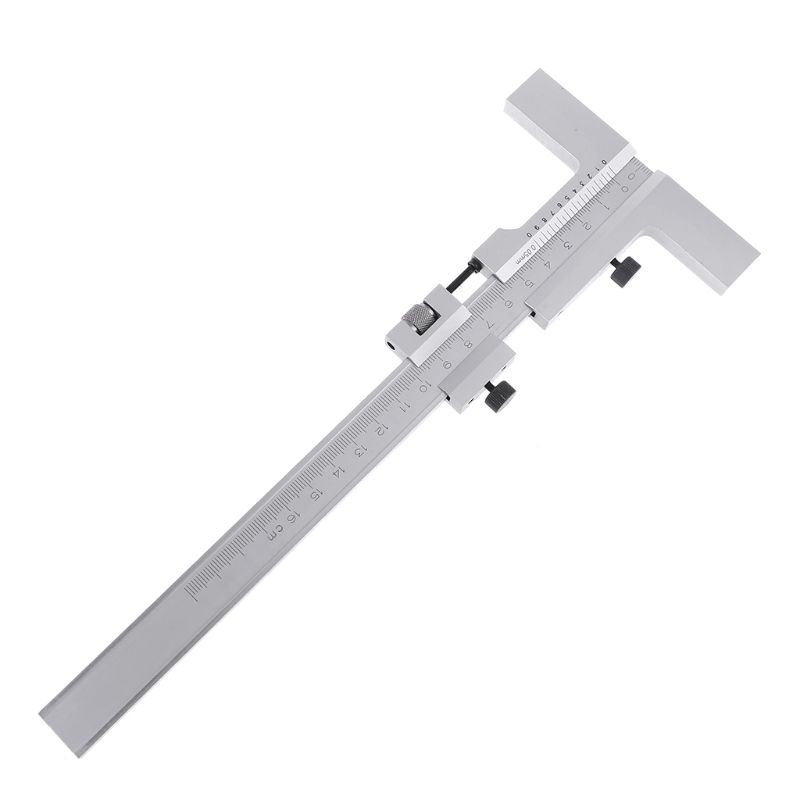 160250300400500mm-T-Type-Vernier-Caliper-Scraper-Bridge-Tool-005mm-Fine-Adjustment-Carbon-Steel-Rule-1830350-4