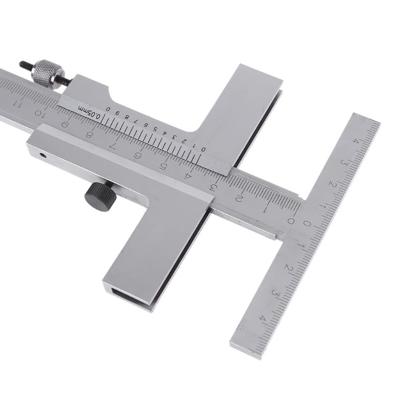 160250300400500mm-T-Type-Vernier-Caliper-Scraper-Bridge-Tool-005mm-Fine-Adjustment-Carbon-Steel-Rule-1830350-7