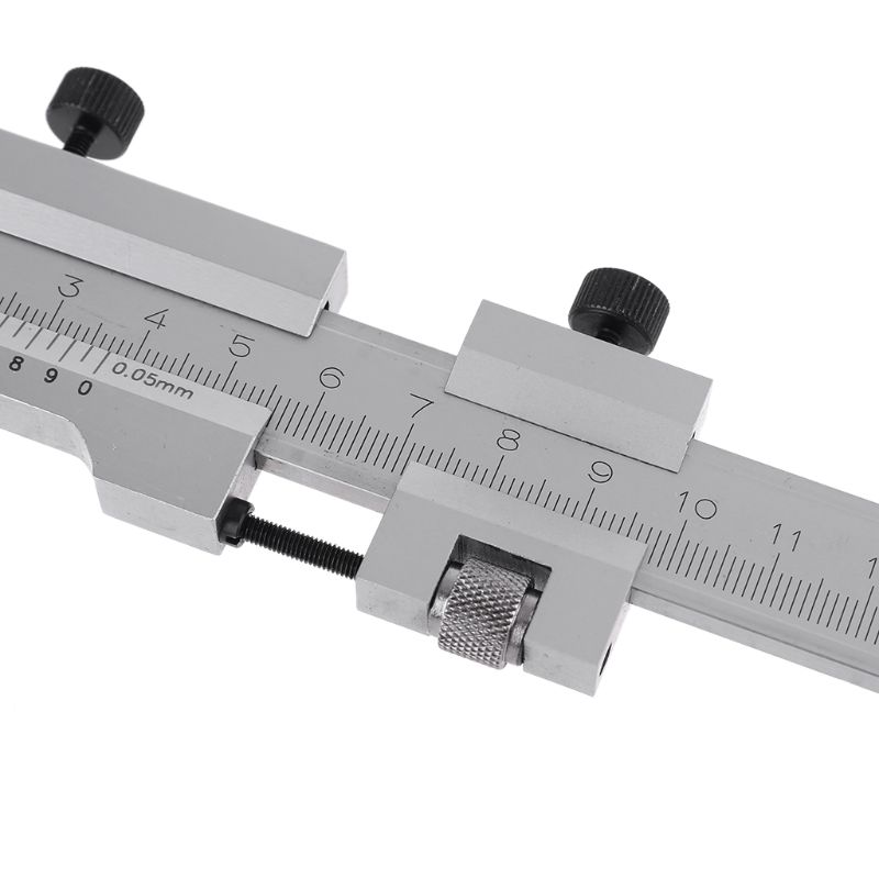160250300400500mm-T-Type-Vernier-Caliper-Scraper-Bridge-Tool-005mm-Fine-Adjustment-Carbon-Steel-Rule-1830350-8