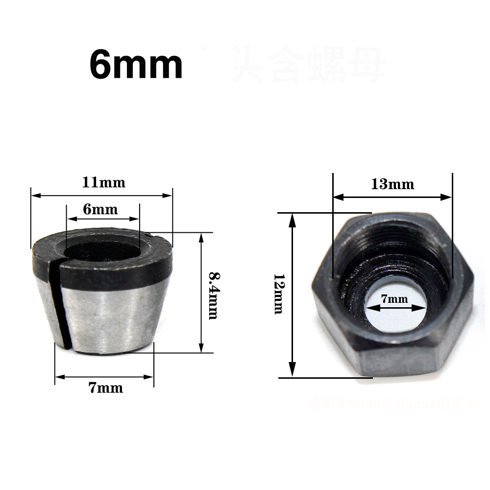 1Pc-3Pcs-Collet-6mm-635mm-8mm-Collets-Chuck-Engraving-Trimming-Machine-Electric-Router-Milling-Cutte-1807077-2