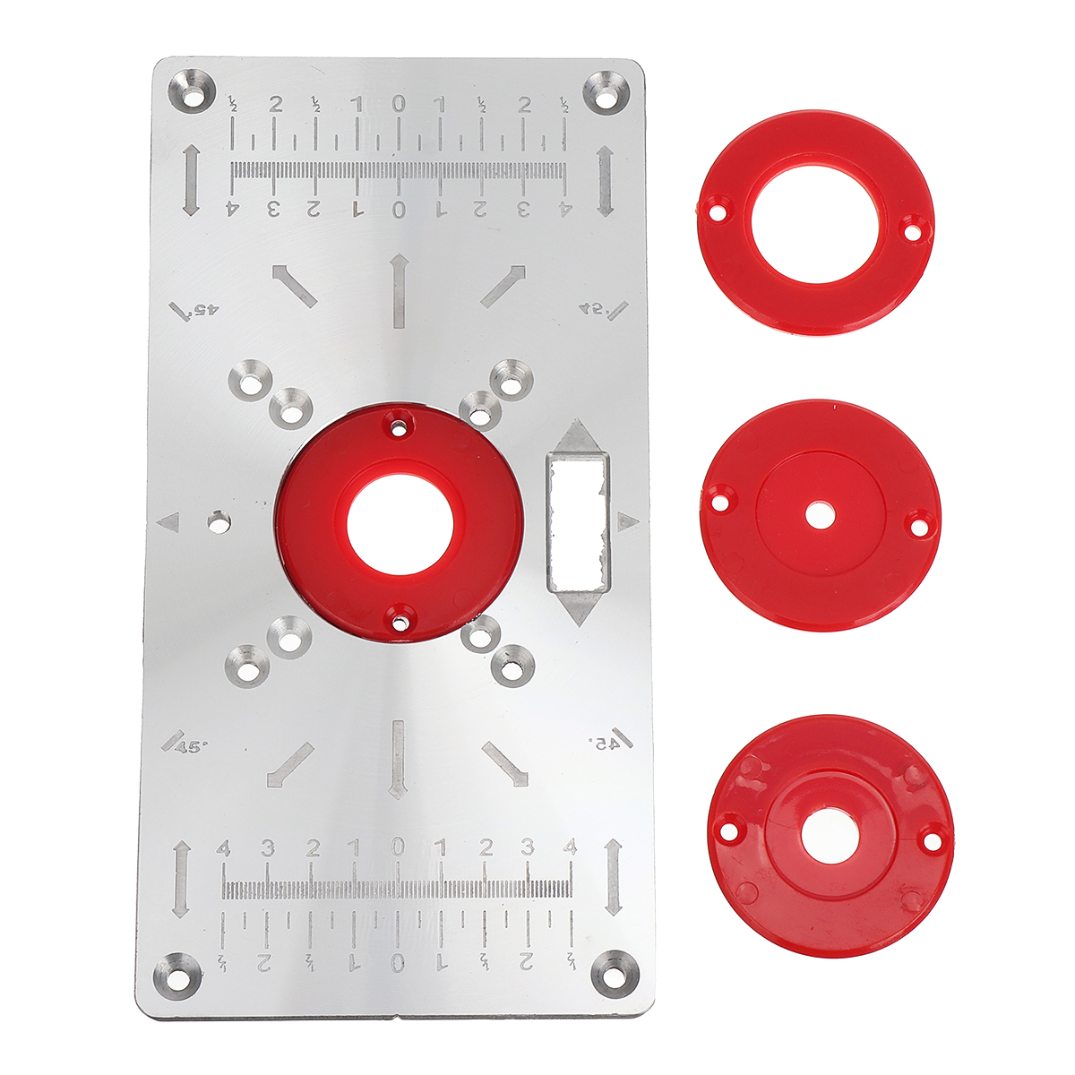 235X120X8mm-Trimming-Machine-Flip-Panel-Woodworking-Router-Table-Insert-Plate-1685944-7