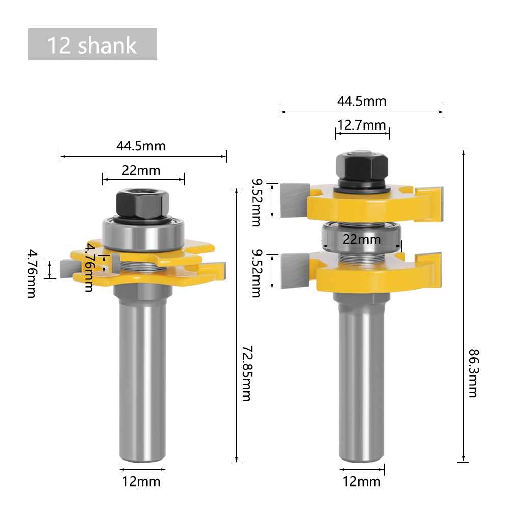 2pcs-12-Inch-12mm-Shank-Tongue-Grooving-Joint-Router-Bit-T-Slot-Tenon-Milling-Cutter-for-Wood-Woodwo-1877657-4