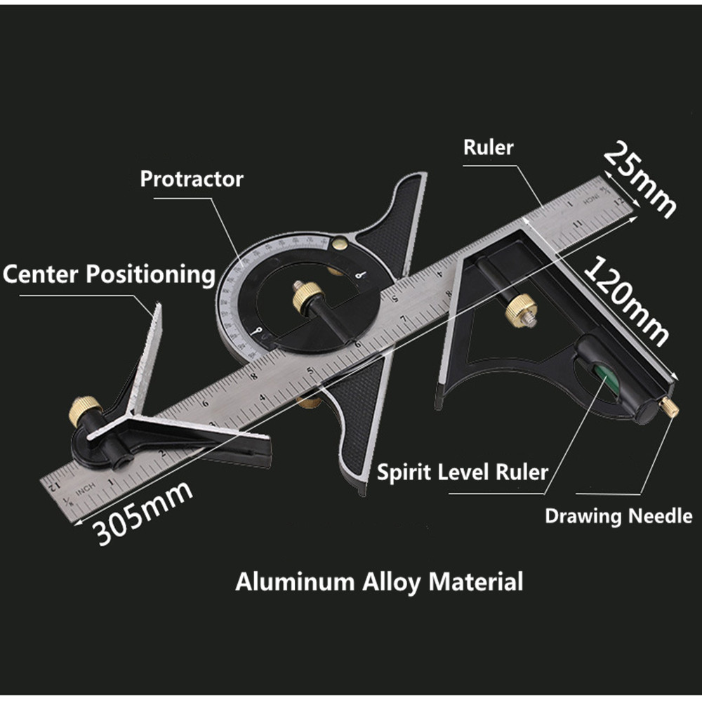 304-Stainless-Steel-Measuring-Tool-Combination-Angle-Ruler-Multifunctional-Combined-Angle-Ruler-1837561-5