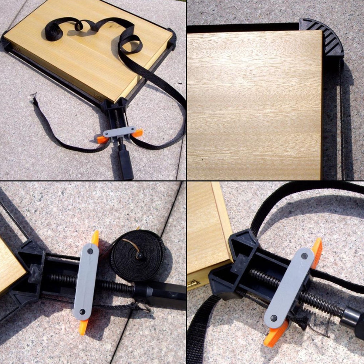 4-Jaws-Rapid-Corner-Clamp-Wood-Working-Band-Strap-Holder-For-Picture-Frame-Drawer-1153038-10