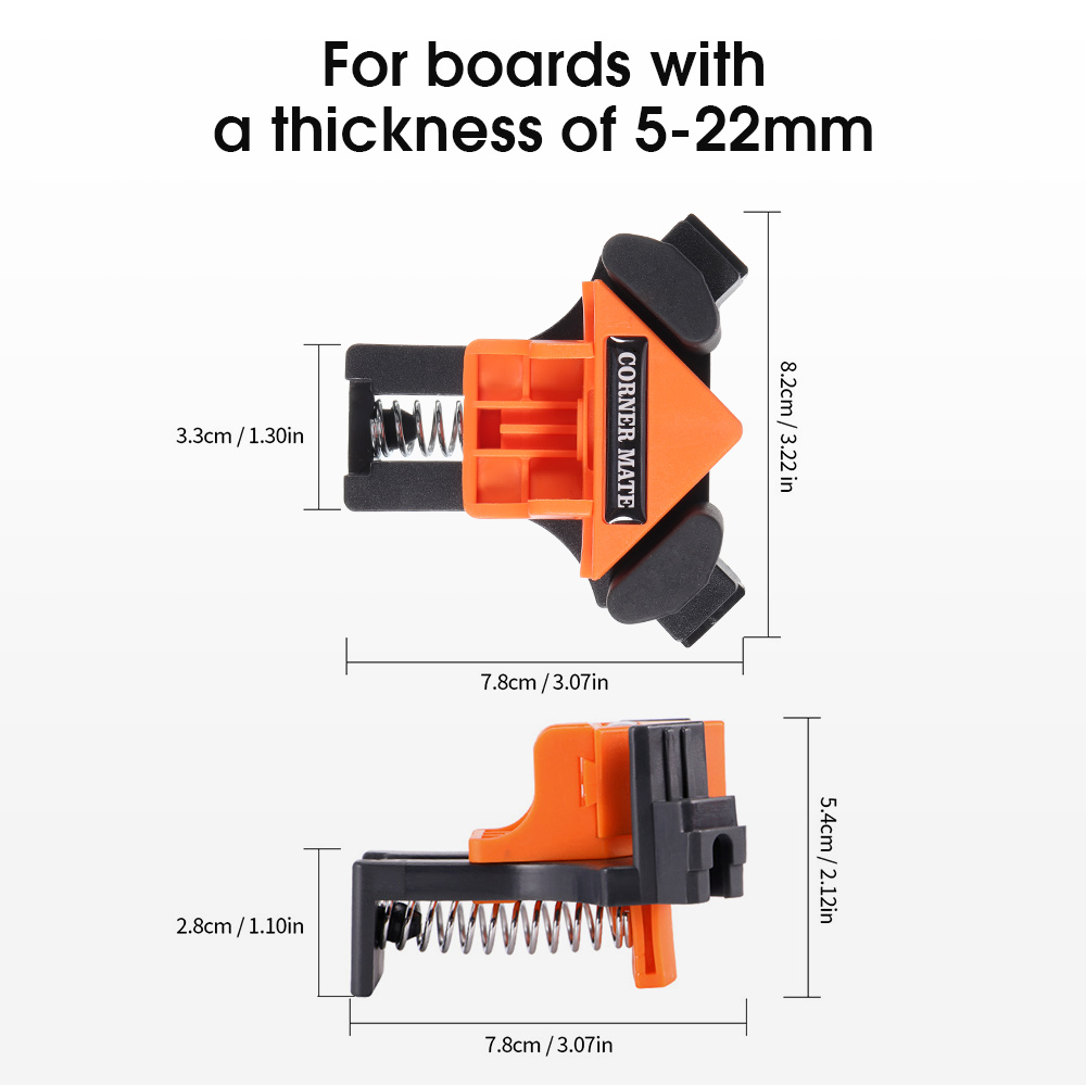 4pcs-Woodworking-90-Degree-Right-Angle-Clamp-Clip-ABS-Quick-Picture-Frame-Corner-Clamp-1501880-3