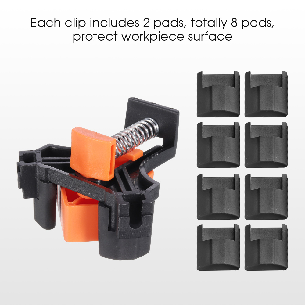 4pcs-Woodworking-90-Degree-Right-Angle-Clamp-Clip-ABS-Quick-Picture-Frame-Corner-Clamp-1501880-4
