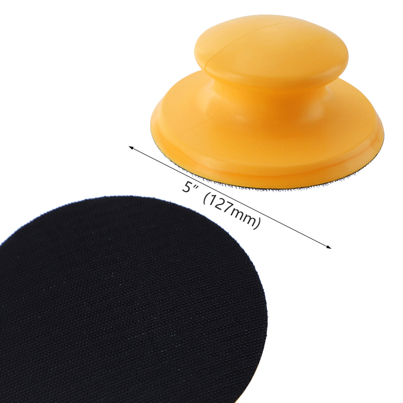 5-Inch-Sanding-Block-Rubber-Hook-Loop-Backing-Pad-Sandpaper-Holder-Hand-Grinding-Block-Polishing-Too-1475401-2