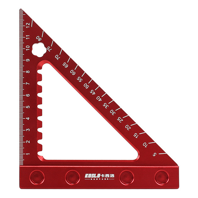 6-Inch-Metric-Aluminum-Alloy-Triangle-Ruler-With-Base-Double-Scale-Triangle-High-Precision-Measuring-1927153-2