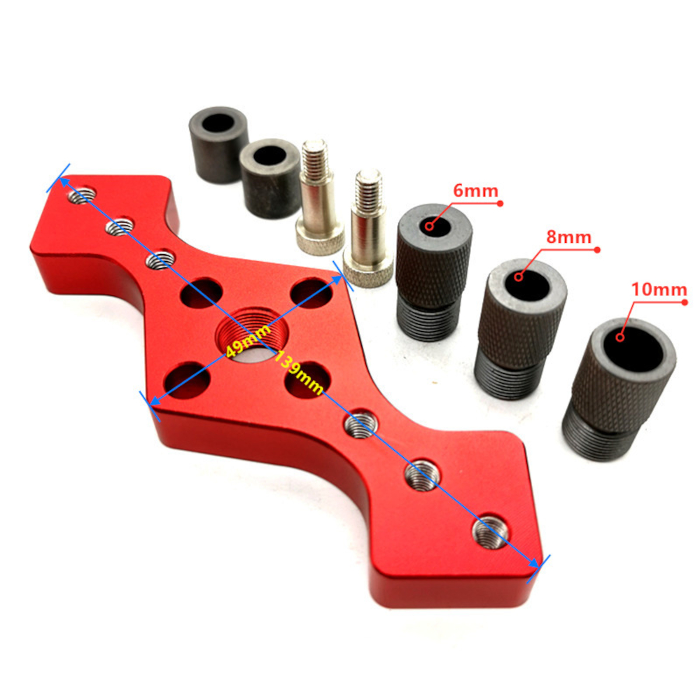 6810mm-Vertical-Pocket-Hole-Jig-Woodworking-Dowel-Drill-Guide-Self-Centering-3-Hole-Drill-Bit-Guide--1807646-9