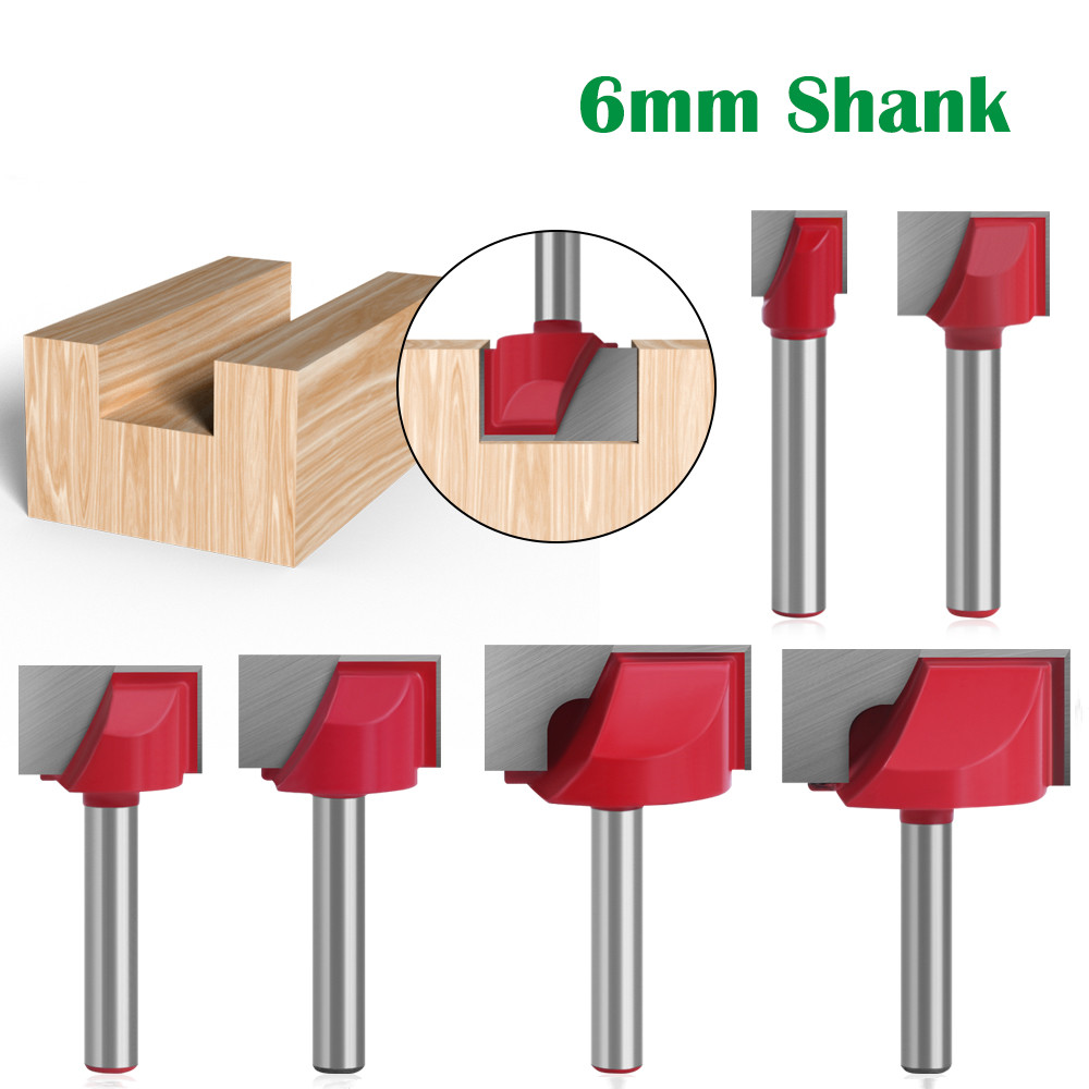 6pcs-6mm-Carbon-steel-Router-Bit-Shank-Surface-Planing-Bottom-Cleaning-Wood-Milling-CNC-Cutter-Engra-1927159-1