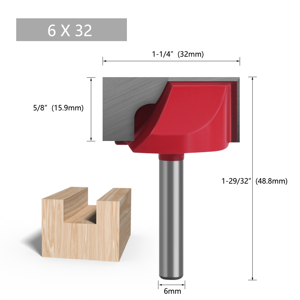 6pcs-6mm-Carbon-steel-Router-Bit-Shank-Surface-Planing-Bottom-Cleaning-Wood-Milling-CNC-Cutter-Engra-1927159-7