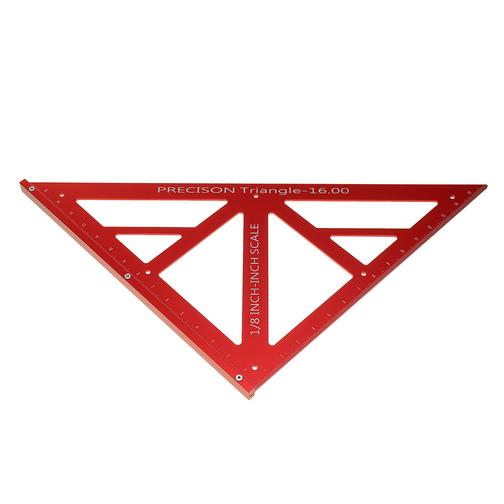 9045-Degree-Aluminum-Alloy-Multi-function-Woodworking-Triangle-Ruler-Inch-Precision-Triangle-Ruler-1883486-2