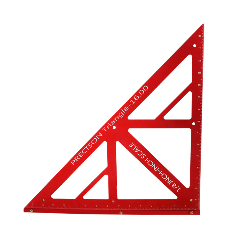 9045-Degree-Aluminum-Alloy-Multi-function-Woodworking-Triangle-Ruler-Inch-Precision-Triangle-Ruler-1883486-3