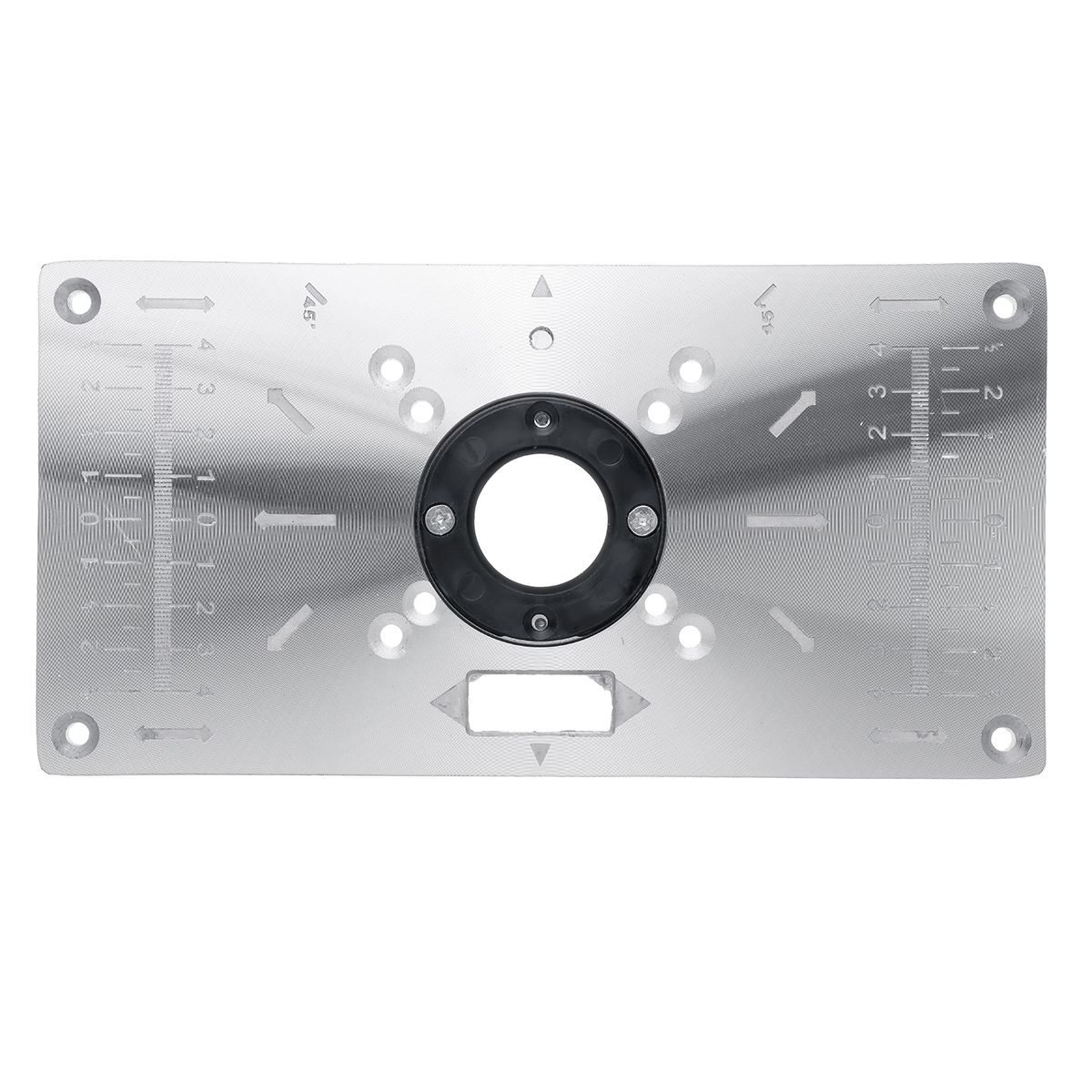 Aluminium-Alloy-Router-Table-Insert-Plate-with-4-Rings-Screws-for-Woodworking-Benches-1709289-4