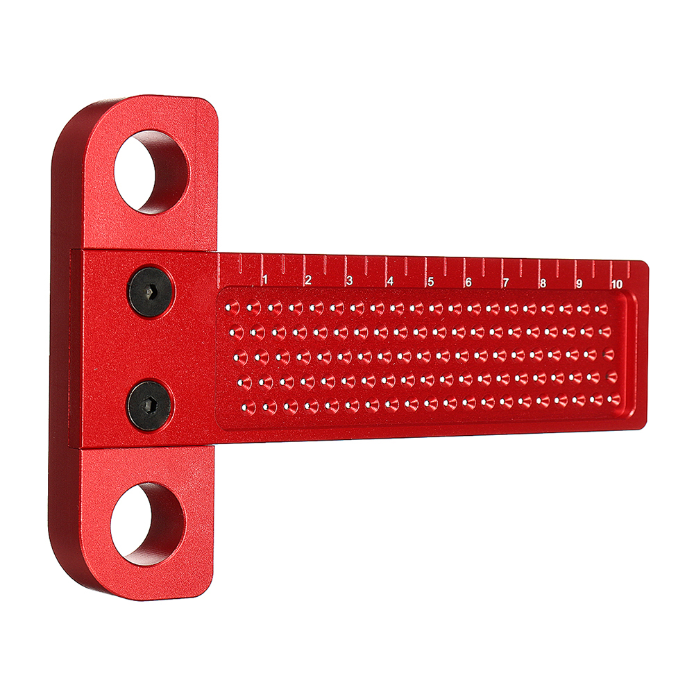 Aluminium-Alloy-T-100-Hole-Positioning-Metric-Measuring-Ruler-100mm-Woodworking-T-Squares-Marking-Ru-1542787-3