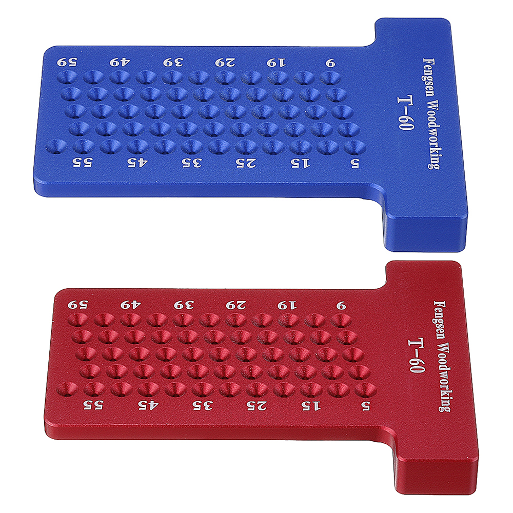 Aluminium-Alloy-T-60-Hole-Positioning-Metric-Measuring-Ruler-60mm-Woodworking-T-Squares-Marking-Rule-1542788-2