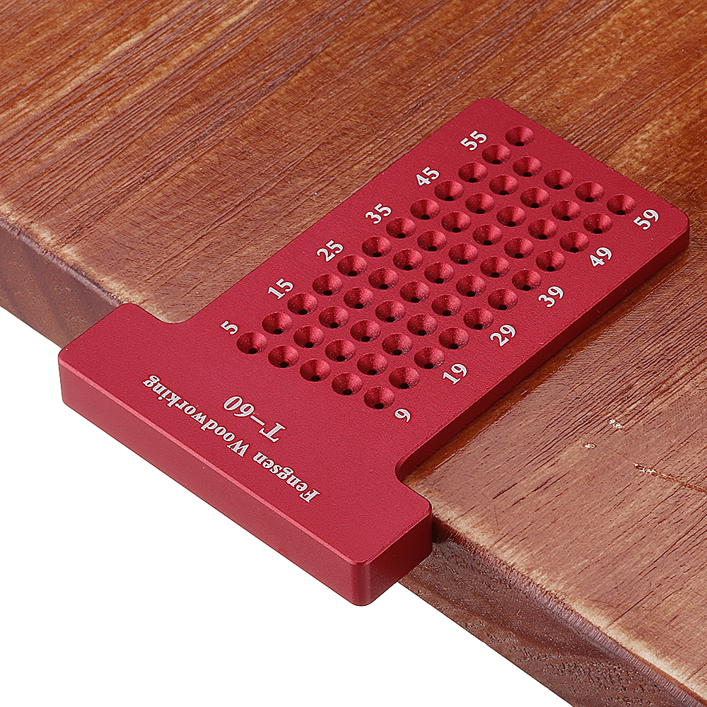 Aluminium-Alloy-T-60-Hole-Positioning-Metric-Measuring-Ruler-60mm-Woodworking-T-Squares-Marking-Rule-1542788-9